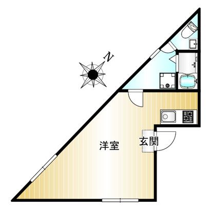 シンフォニア八広の間取り写真