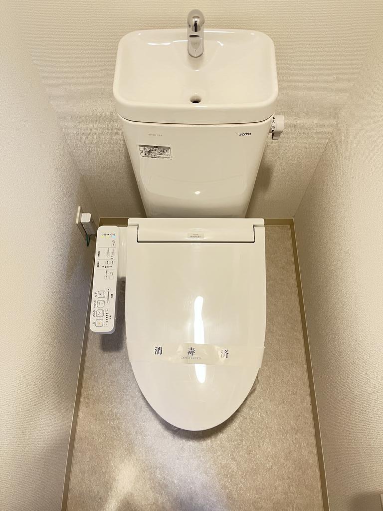 エステムコート難波サウスプレイスVIIリアンのトイレ写真