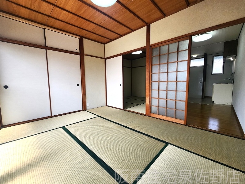 南海本線 羽倉崎駅 徒歩2分 3階建 築54年の居間写真