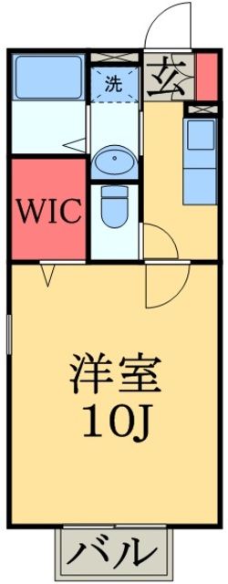 クレアールの間取り写真
