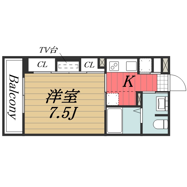 ＪＲ内房線 本千葉駅 徒歩4分 3階建 築13年の間取り写真