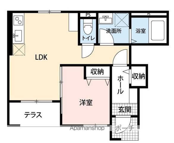 ステーション1の間取り写真