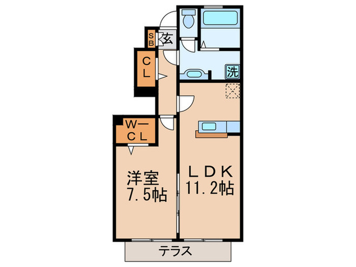 ソラーナIIの間取り写真