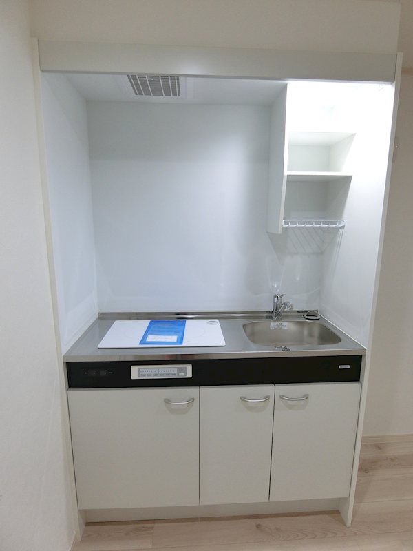 キッチン　2口ＩＨコンロ。料理好きな方にも嬉しいですね！