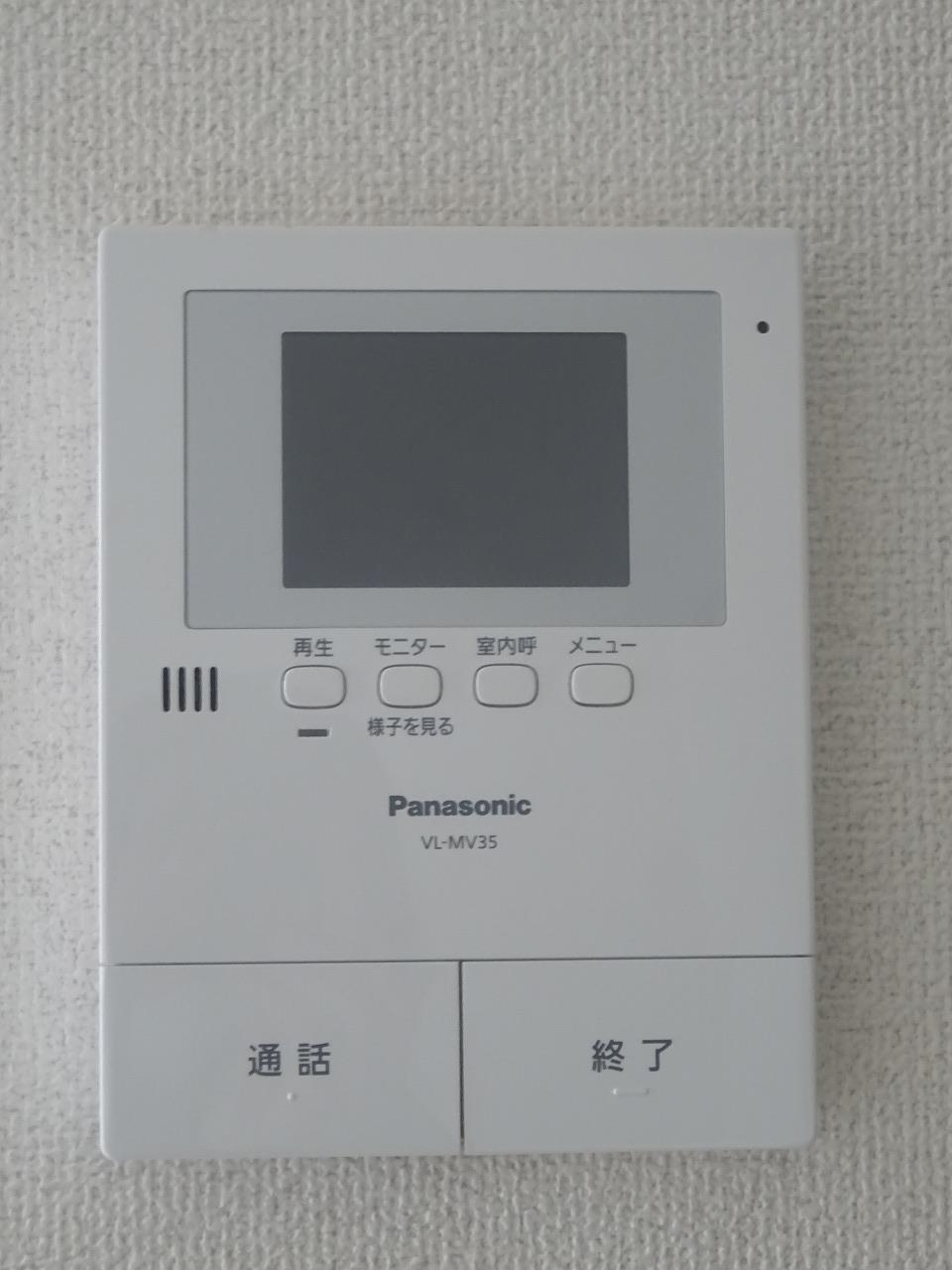 セキュリティ　モニターホン付き