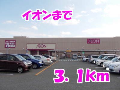 スーパー　イオン（スーパー）まで3100m