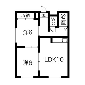 プレミエール澄川42の間取り