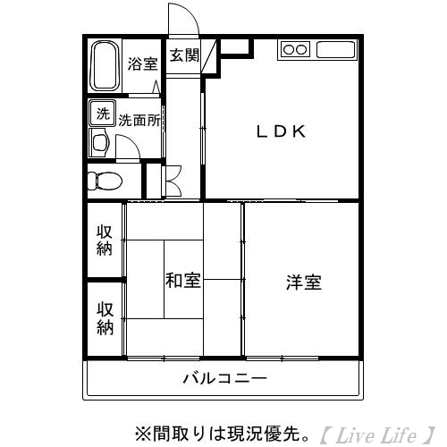 ゆとり93の間取り