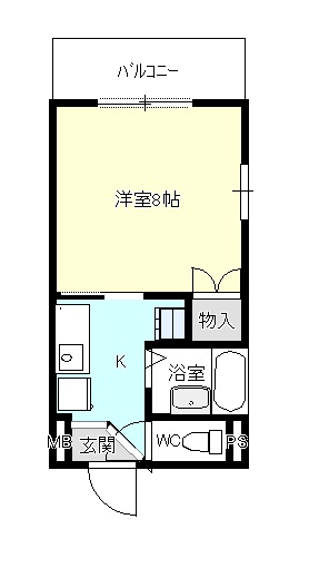 メゾンミレーの間取り