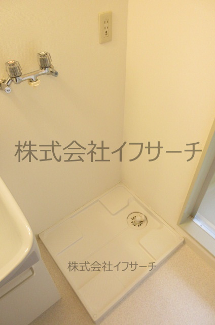 セキュリティ　室内洗濯機置場　当社担当撮影
