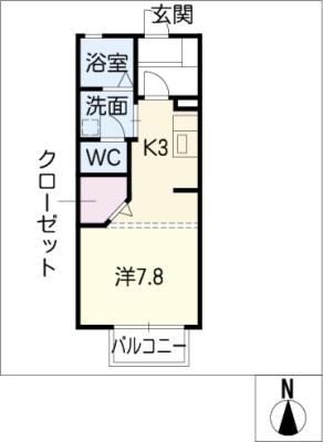 サンモールＭの間取り