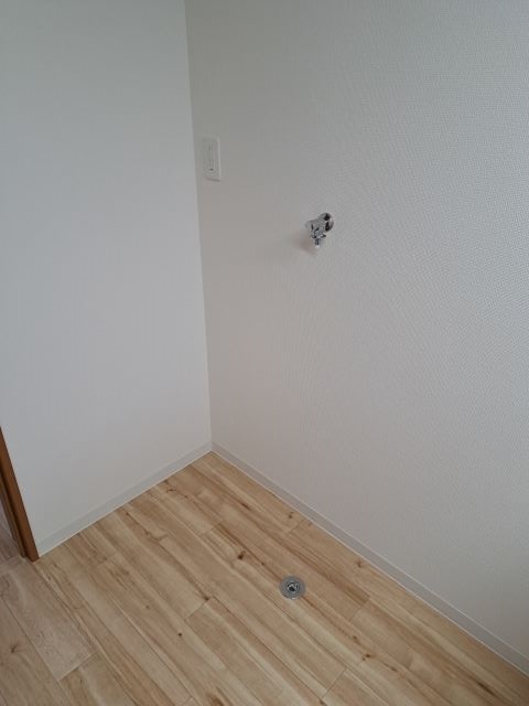 洗面設備　洗濯機置き場