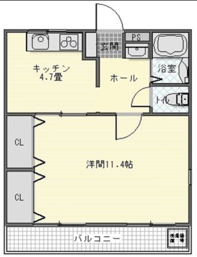 浜松市浜名区於呂のマンションの間取り