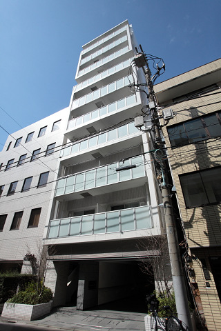 中央区日本橋人形町のマンションの建物外観