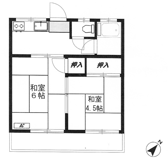 コーポ峰_間取り_0