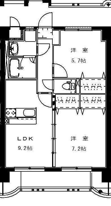 ユーミー新城の間取り