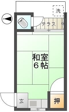 【みどり荘の間取り】