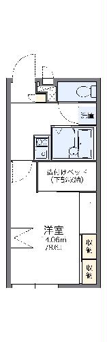 レオパレスボヌールの間取り