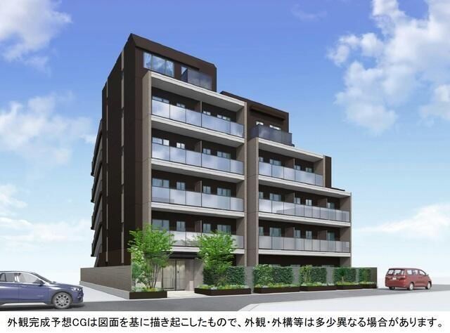 【新宿区高田馬場のマンションの建物外観】