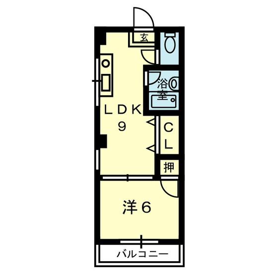 白石ビルの間取り