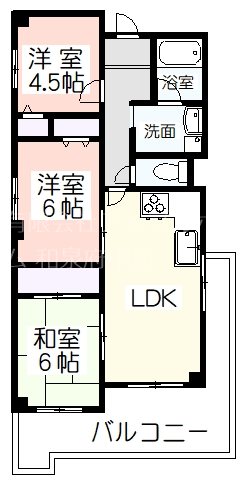 グランディール和泉-28の間取り