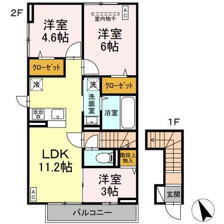 ジェルベーラの間取り