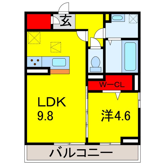 グランツ白金の間取り