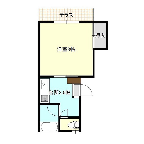 ウエスト青山の間取り