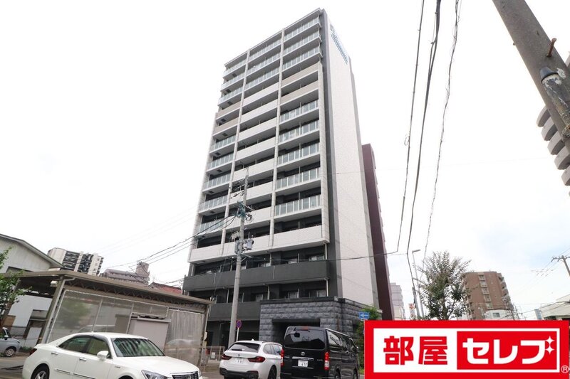 建物外観　名古屋駅徒歩圏内のセキュリティ高いマンションです