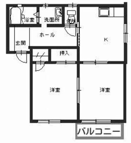 ルシヒサンコウＡの間取り