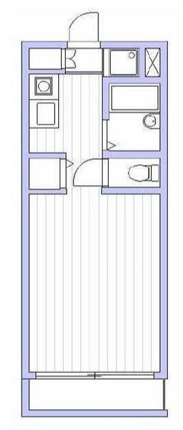 川崎市中原区木月伊勢町のマンションの間取り