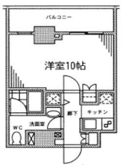 カスタリア門前仲町IIの間取り