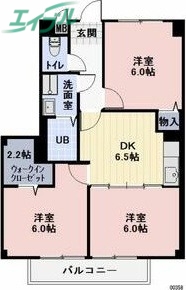 イルコリーヌの間取り