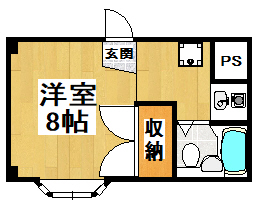 シャルム山村PARTIの間取り