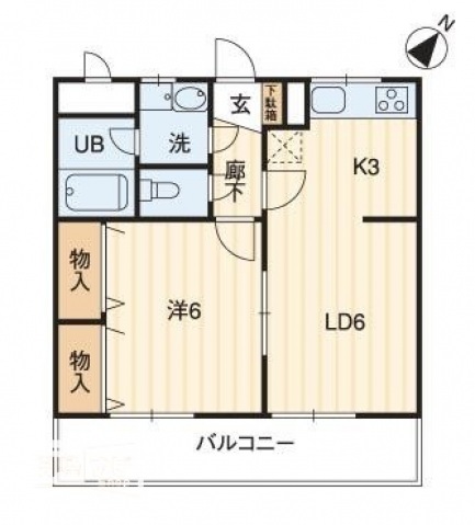 コンフォルト桜町の間取り