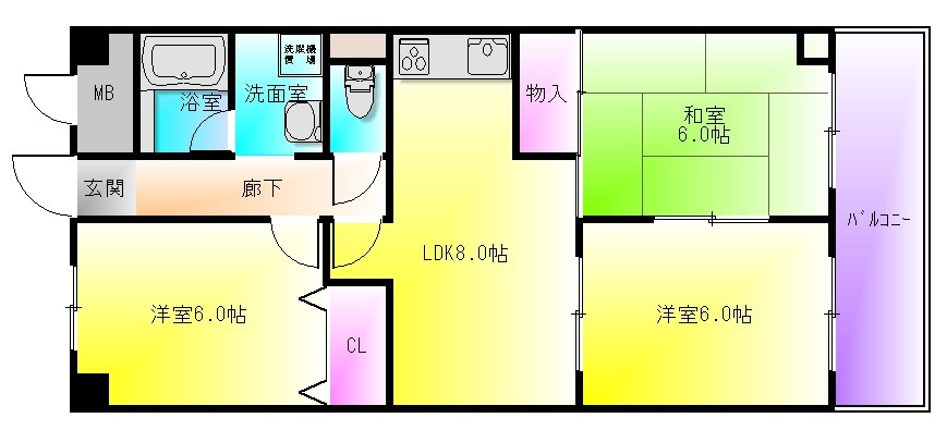 NAGARE35の間取り