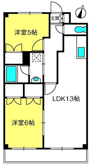 オーネストの間取り