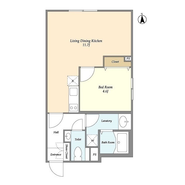 ＳＯＬＡＳＩＡ　ｒｅｓｉｄｅｎｃｅ　高円寺IIの間取り