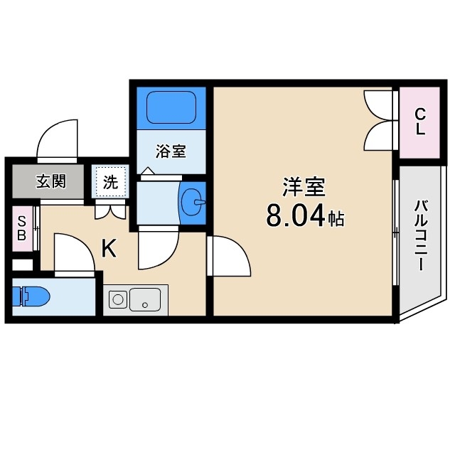 リヴィックスマンションの間取り