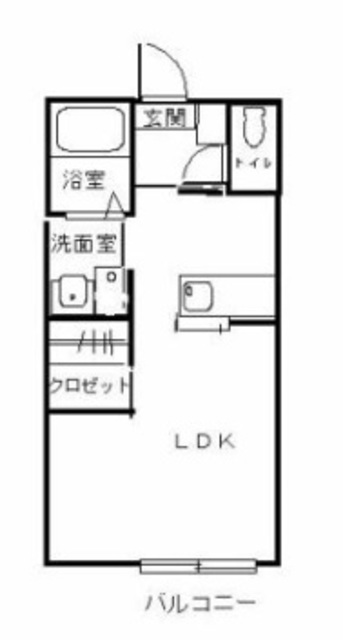 エスペランサ　Bの間取り