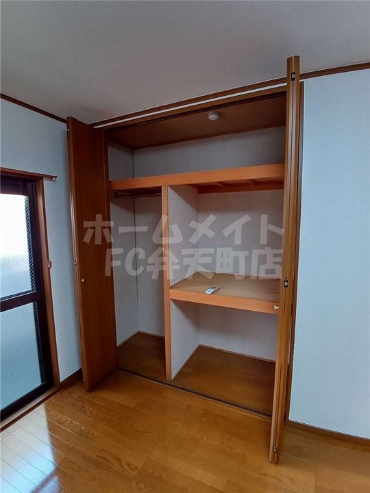 収納　十分な収納スペースがあります