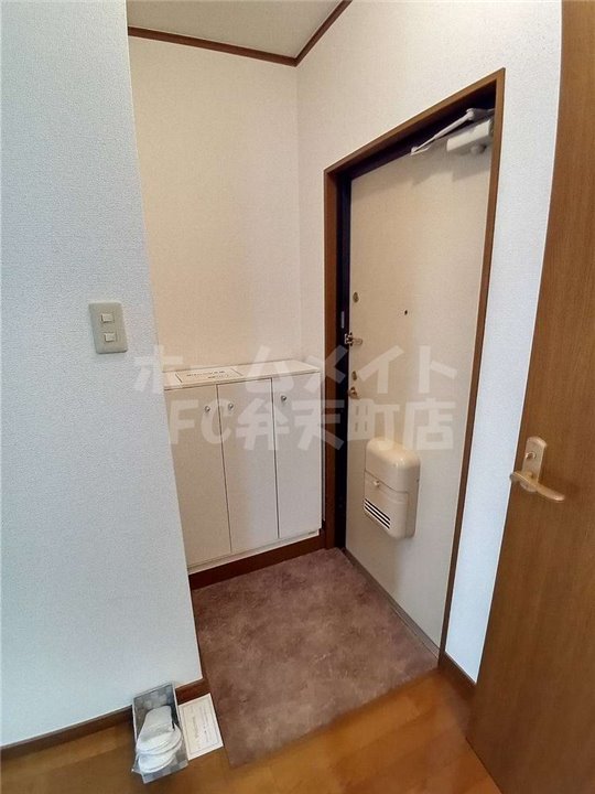 玄関　明るい玄関です