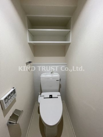 トイレ　ゆったりとした空間のトイレです