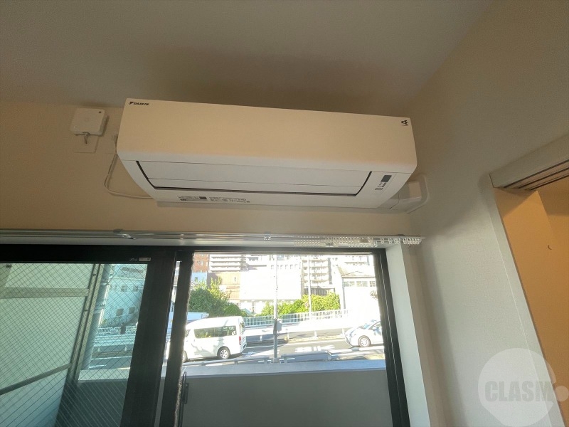 その他設備　エアコン付きで年中快適