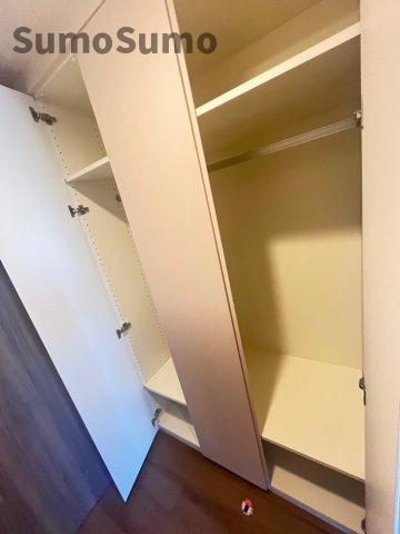 収納　ちょっとした収納スペースも充実しています