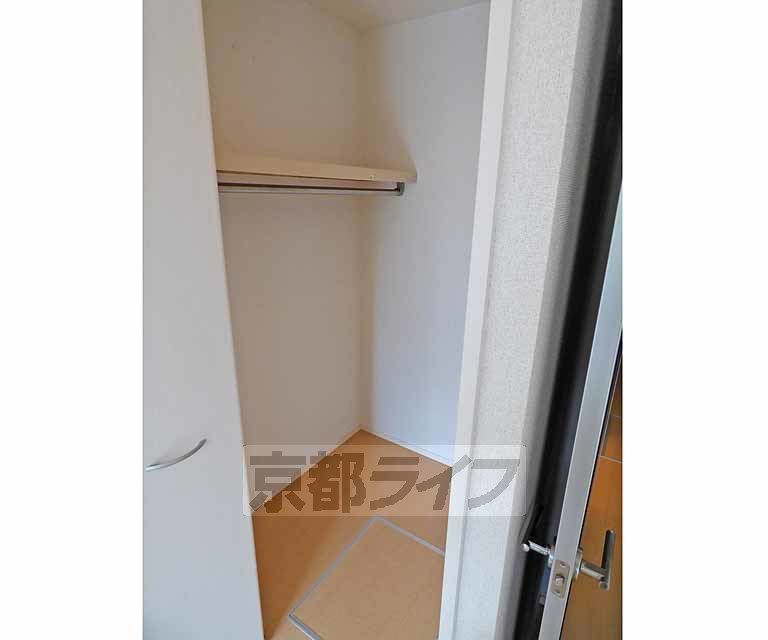 収納　ウォークインクローゼットです。