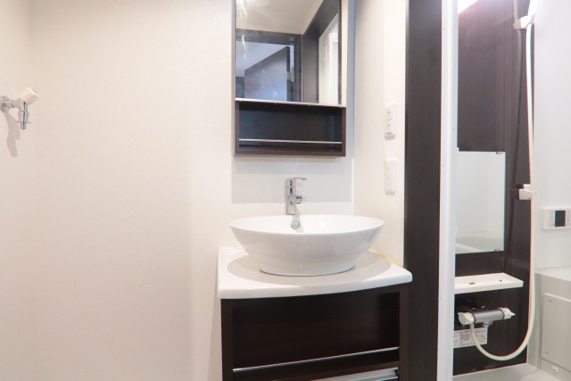 洗面設備　※他の号室の参考写真です※