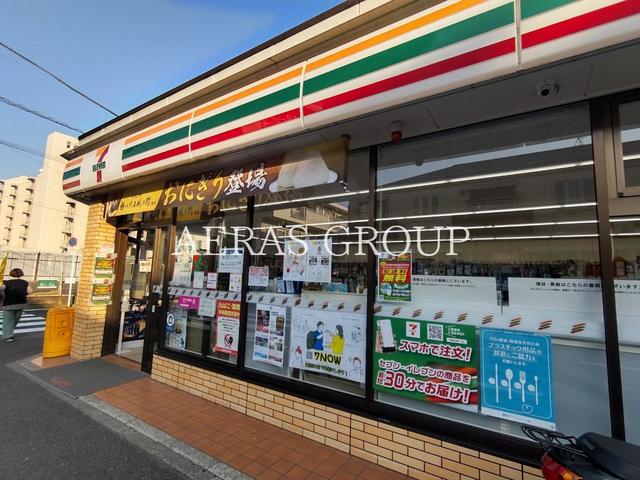 コンビニ　セブン-イレブン 横浜大豆戸町店（コンビニ）まで417m