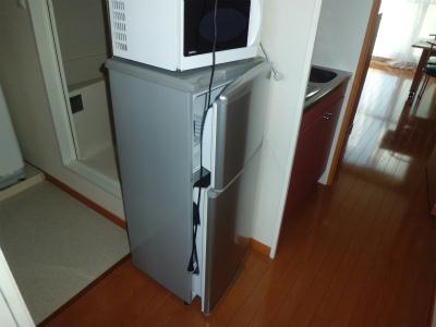 その他　冷蔵庫と電子レンジ。