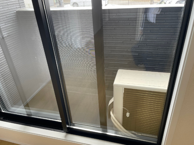 バルコニー　ベランダ付きです。